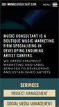 Mobile Screenshot of musicconsultant.com